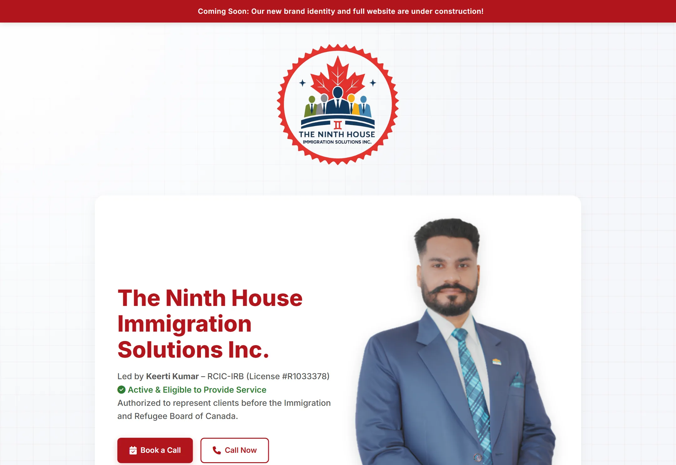 The Ninth House website